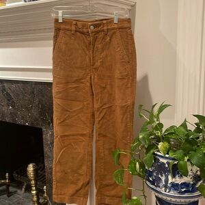 Everlane cropped straight cordoroy